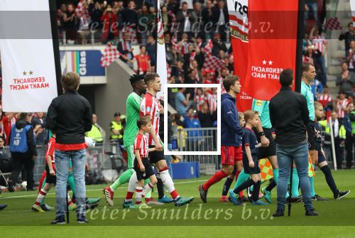 Eindhoven, 15 April 2018
PSV-AJAX, eindstand 3-0 en Landskampioen Seizoen 2017-2018
Marco v Ginkel