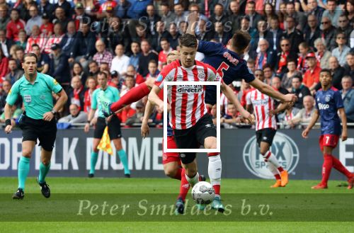 Eindhoven, 15 April 2018
PSV-AJAX, eindstand 3-0 en Landskampioen Seizoen 2017-2018
Marco v Ginkel