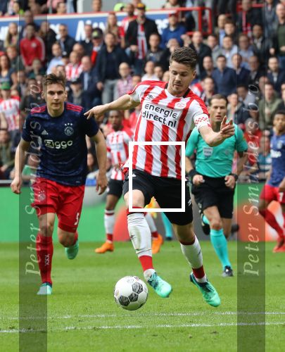 Eindhoven, 15 April 2018
PSV-AJAX, eindstand 3-0 en Landskampioen Seizoen 2017-2018
Marco v Ginkel