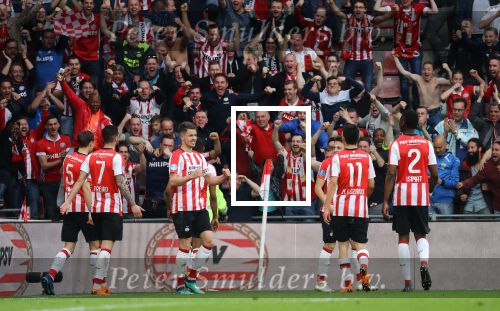 Eindhoven, 15 April 2018
PSV-AJAX, eindstand 3-0 en Landskampioen Seizoen 2017-2018
Marco v Ginkel