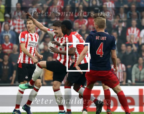 Eindhoven, 15 April 2018
PSV-AJAX, eindstand 3-0 en Landskampioen Seizoen 2017-2018
Marco v Ginkel