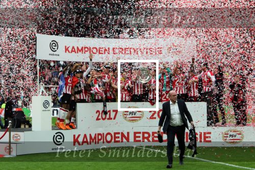 Eindhoven, 15 April 2018
PSV-AJAX, eindstand 3-0 en Landskampioen Seizoen 2017-2018