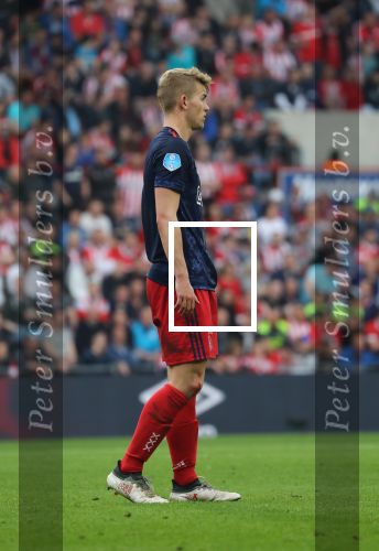 Eindhoven, 15 April 2018
PSV-AJAX, eindstand 3-0 en Landskampioen Seizoen 2017-2018
 Matthijs de Ligt
