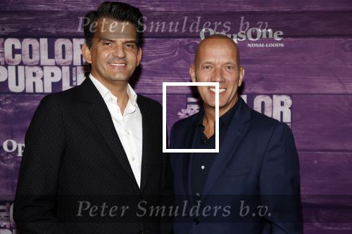 Amsterdam 16 april 2018
Premiere the color purple in de NDSM loods. Maurice Wijnen met partner