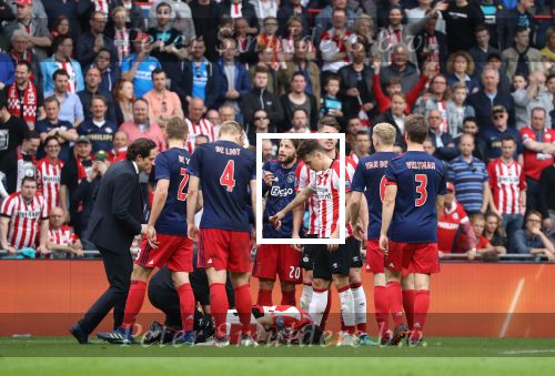 Eindhoven, 15 April 2018
PSV-AJAX, eindstand 3-0 en Landskampioen Seizoen 2017-2018
Max Wober