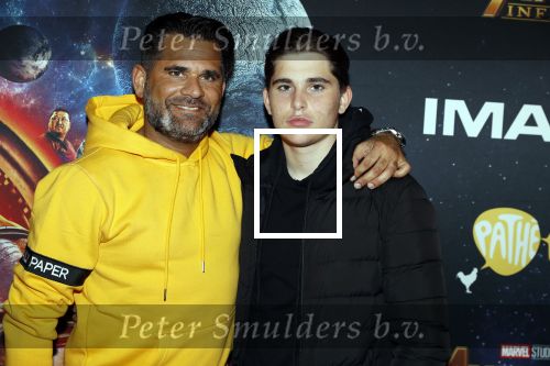 Amsterdam 24 april 2018
Premiere Avengers in pathe Arena. Micha Noot met zoon