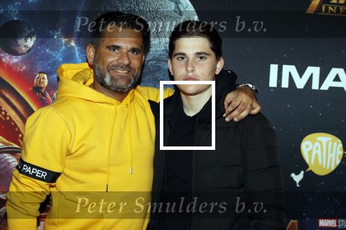 Amsterdam 24 april 2018
Premiere Avengers in pathe Arena. Micha Noot met zoon
