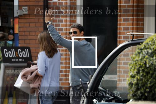 Amsterdam 10 april 2018 
Michael Reiziger met zijn vrouw Anemone in Amsterdam zuid