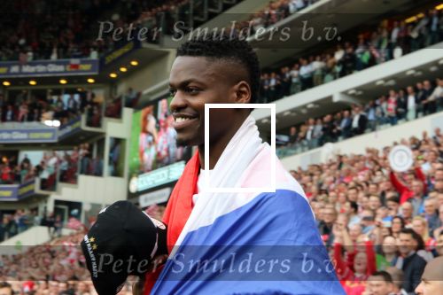 Eindhoven, 15 April 2018
PSV-AJAX, eindstand 3-0 en Landskampioen Seizoen 2017-2018
Nicolas Isimat-Mirin