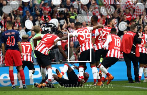Eindhoven, 15 April 2018
PSV-AJAX, eindstand 3-0 en Landskampioen Seizoen 2017-2018