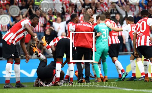 Eindhoven, 15 April 2018
PSV-AJAX, eindstand 3-0 en Landskampioen Seizoen 2017-2018