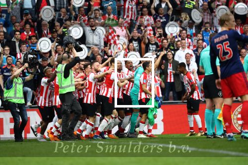 Eindhoven, 15 April 2018
PSV-AJAX, eindstand 3-0 en Landskampioen Seizoen 2017-2018