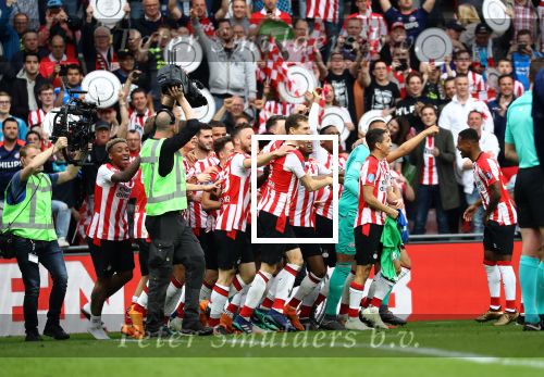 Eindhoven, 15 April 2018
PSV-AJAX, eindstand 3-0 en Landskampioen Seizoen 2017-2018