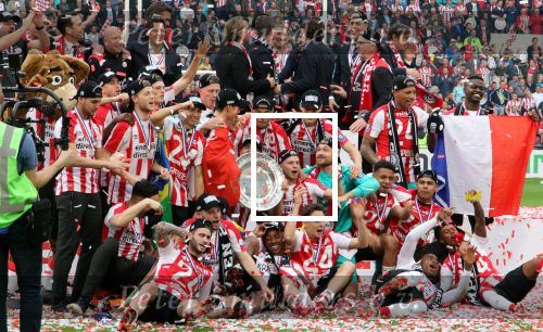 Eindhoven, 15 April 2018
PSV-AJAX, eindstand 3-0 en Landskampioen Seizoen 2017-2018