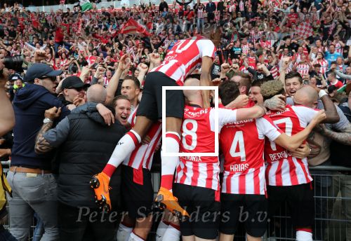 Eindhoven, 15 April 2018
PSV-AJAX, eindstand 3-0 en Landskampioen Seizoen 2017-2018