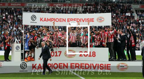 Eindhoven, 15 April 2018
PSV-AJAX, eindstand 3-0 en Landskampioen Seizoen 2017-2018