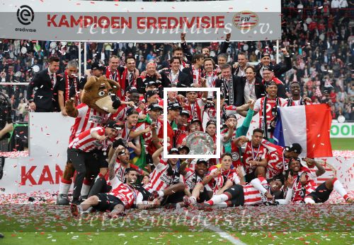 Eindhoven, 15 April 2018
PSV-AJAX, eindstand 3-0 en Landskampioen Seizoen 2017-2018