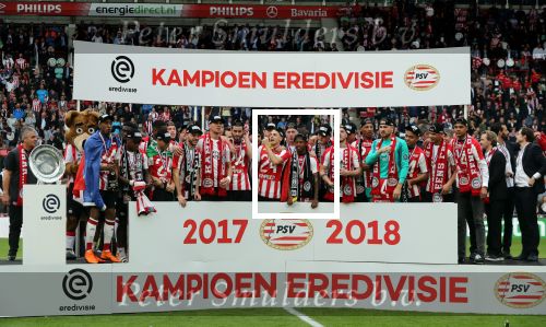 Eindhoven, 15 April 2018
PSV-AJAX, eindstand 3-0 en Landskampioen Seizoen 2017-2018