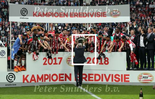 Eindhoven, 15 April 2018
PSV-AJAX, eindstand 3-0 en Landskampioen Seizoen 2017-2018