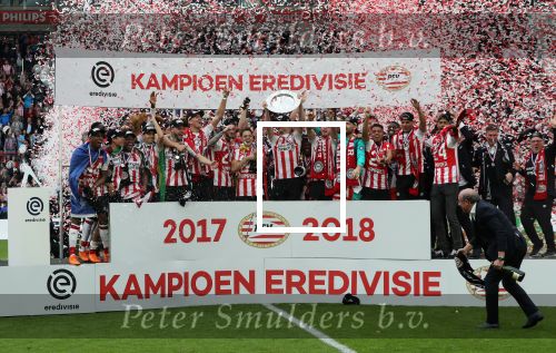 Eindhoven, 15 April 2018
PSV-AJAX, eindstand 3-0 en Landskampioen Seizoen 2017-2018