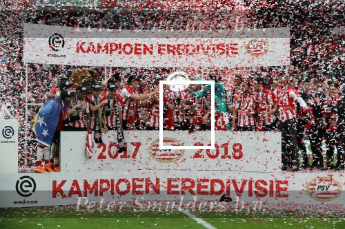 Eindhoven, 15 April 2018
PSV-AJAX, eindstand 3-0 en Landskampioen Seizoen 2017-2018