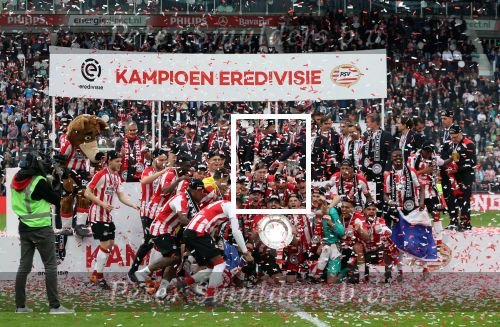 Eindhoven, 15 April 2018
PSV-AJAX, eindstand 3-0 en Landskampioen Seizoen 2017-2018