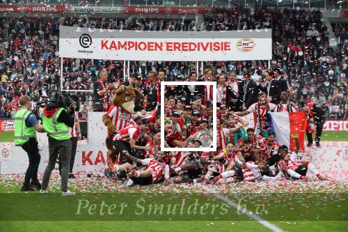 Eindhoven, 15 April 2018
PSV-AJAX, eindstand 3-0 en Landskampioen Seizoen 2017-2018