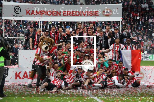 Eindhoven, 15 April 2018
PSV-AJAX, eindstand 3-0 en Landskampioen Seizoen 2017-2018
