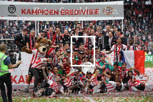 Eindhoven, 15 April 2018
PSV-AJAX, eindstand 3-0 en Landskampioen Seizoen 2017-2018