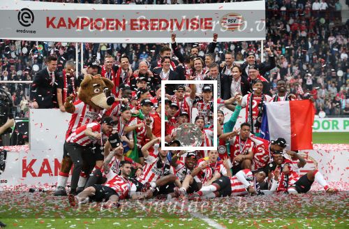 Eindhoven, 15 April 2018
PSV-AJAX, eindstand 3-0 en Landskampioen Seizoen 2017-2018