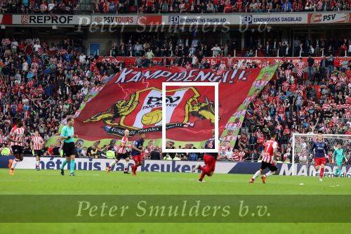Eindhoven, 15 April 2018
PSV-AJAX, eindstand 3-0 en Landskampioen Seizoen 2017-2018
