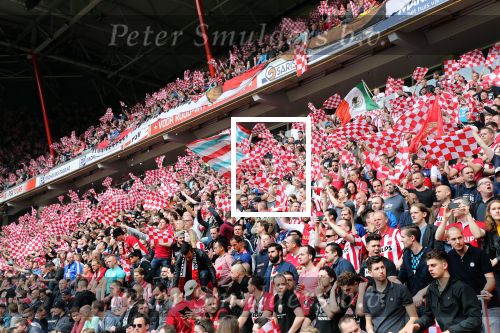 Eindhoven, 15 April 2018
PSV-AJAX, eindstand 3-0 en Landskampioen Seizoen 2017-2018