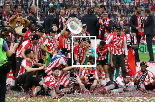 Eindhoven, 15 April 2018
PSV-AJAX, eindstand 3-0 en Landskampioen Seizoen 2017-2018