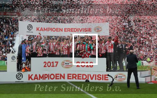 Eindhoven, 15 April 2018
PSV-AJAX, eindstand 3-0 en Landskampioen Seizoen 2017-2018