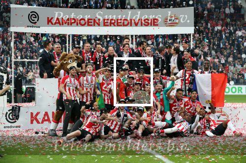 Eindhoven, 15 April 2018
PSV-AJAX, eindstand 3-0 en Landskampioen Seizoen 2017-2018