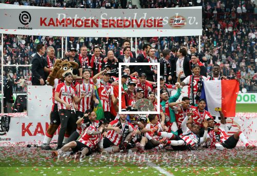 Eindhoven, 15 April 2018
PSV-AJAX, eindstand 3-0 en Landskampioen Seizoen 2017-2018