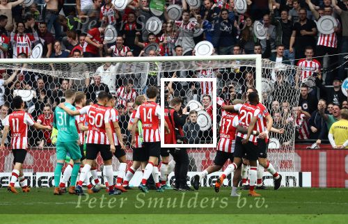 Eindhoven, 15 April 2018
PSV-AJAX, eindstand 3-0 en Landskampioen Seizoen 2017-2018