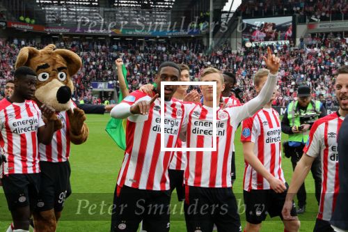 Eindhoven, 15 April 2018
PSV-AJAX, eindstand 3-0 en Landskampioen Seizoen 2017-2018