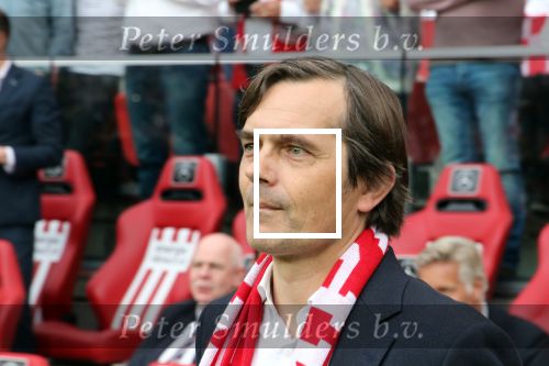 Eindhoven, 15 April 2018
PSV-AJAX, eindstand 3-0 en Landskampioen Seizoen 2017-2018
Phillip Cocu