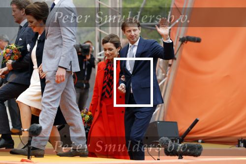 Groningen 27 april 2018
Koningsdag in Groningen met Prins Floris en Prinses Aimee