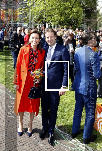 Groningen 27 april 2018
Koningsdag in Groningen met Prins Floris en Prinses Aimee