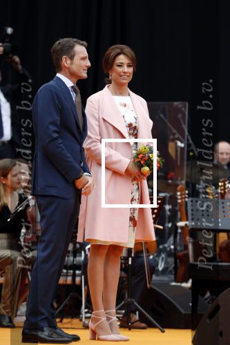 Groningen 27 april 2018
Koningsdag in Groningen met Prins Maurits en Prinses Marilene