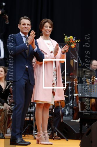 Groningen 27 april 2018
Koningsdag in Groningen met Prins Maurits en Prinses Marilene