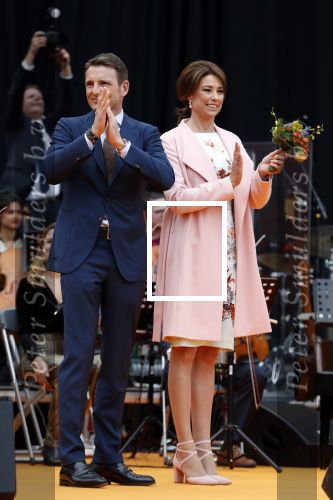 Groningen 27 april 2018
Koningsdag in Groningen met Prins Maurits en Prinses Marilene