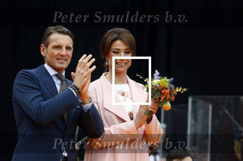 Groningen 27 april 2018
Koningsdag in Groningen met Prins Maurits en Prinses Marilene