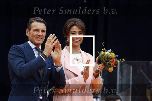 Groningen 27 april 2018
Koningsdag in Groningen met Prins Maurits en Prinses Marilene