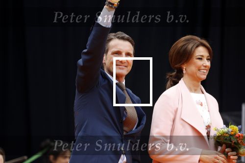 Groningen 27 april 2018
Koningsdag in Groningen met Prins Maurits en Prinses Marilene