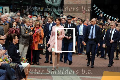 Groningen 27 april 2018
Koningsdag in Groningen met Prins Maurits en Prinses Marilene
