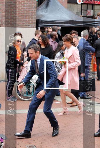 Groningen 27 april 2018
Koningsdag in Groningen met Prins Maurits en Prinses Marilene