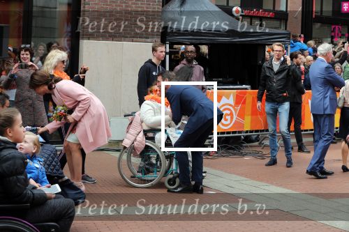 Groningen 27 april 2018
Koningsdag in Groningen met Prins Maurits en Prinses Marilene